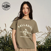 百亿补贴：PALLADIUM 帕拉丁 T恤短袖女新款时尚潮流百搭圆领女士运动服198949