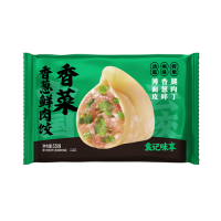 袁记味享 香菜香葱鲜肉饺330g