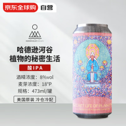 HDSON VALLEY 哈德逊河谷 植物的秘密生活 酸IPA啤酒 473ml 单瓶