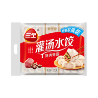 三全 灌汤系列猪肉香菇口味饺子1kg约54只