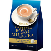 ROYAL MILK TEA 日東紅茶 日东红茶（ROYAL MILK TEA） 网红 北海道皇家原味速溶奶茶饮料140g