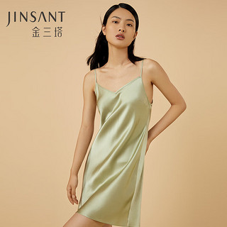 JINSANTA 金三塔 真丝睡衣女桑蚕丝美肤性感吊带睡裙YSFAA318