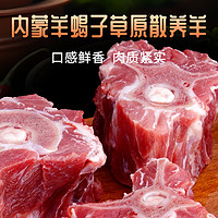 蒙色牧场 内蒙古羊蝎子脊骨带肉 2000g 冷冻火锅