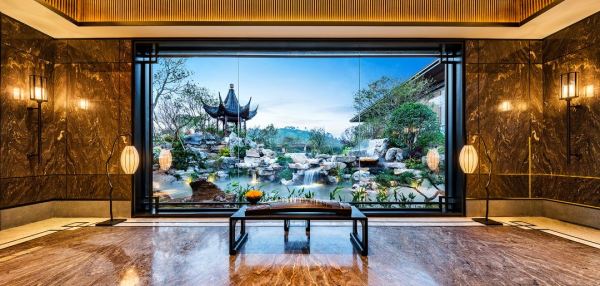“厦门后花园”,周末/元旦/除夕不加价!福建漳州丘梵·度假别墅(长泰云麓山舍店) 观景露台公寓大床房1晚+汤泉+餐券