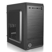 积至（EVESKY）扬天M1 电脑机箱 迷你桌面小机箱 （支持中小主板\/手提便携设计\/拉丝面板） 吉祥