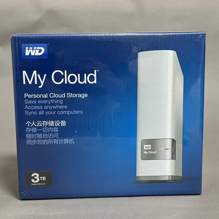 西部数据（WD）WD西部数据My Cloud 3T轻量级NAS网络存储阵列 my book live2T样机2年包换