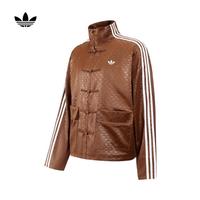 阿迪达斯 adidas【滔搏运动】三叶草男女CN TT MONO夹克 JX4202