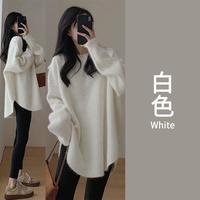 韩都衣舍DEQUANNA法式毛衣女今年流行秋冬针织打底衫内搭上衣