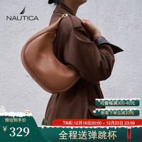 NAUTICA诺帝卡高端腋下包女士单肩斜挎包轻奢时尚百搭手提包包