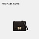 MICHAEL KORS 迈克·科尔斯 mk女包 专柜款Hendrix翻盖单肩包 巧克力色32F1G1HC0S