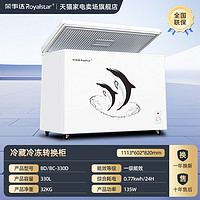 Royalstar 荣事达 铜管冰柜商用大容量全冷冻冷藏两用一级节能速冻保鲜柜冷柜