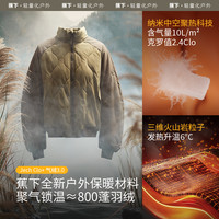 蕉下 Beneunder飞行员夹克气绒服女CL98024 保暖似羽绒夹棉棉服