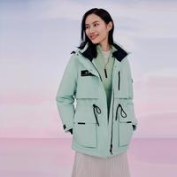 【科技轻量极寒】23冬舒适轻盈保暖鹅绒外套户外羽绒服女