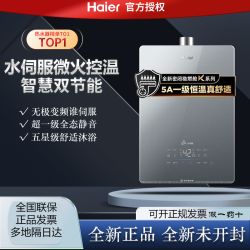 Haier 海尔 燃气热水器16升家用水伺服恒温WIFI联网JSQ31-16KL5锦绣防冻