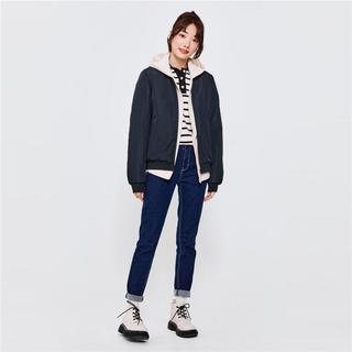 秋冬棒球服外套纯色基础女士棉服外套休闲百搭飞行员夹克外套女款