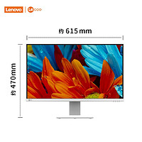 Lenovo 联想 来酷 Lecoo政府补贴20%一体台式机电脑27英寸(N5095 16G 512G 无线键鼠) 白