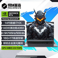 百亿补贴：机械革命 极光X i7-14650HX RTX4060 16英寸电竞游戏笔记本电脑