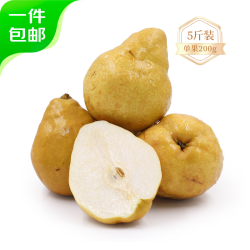 京鲜生 山东烟台丑梨 2.5kg 单果200g起