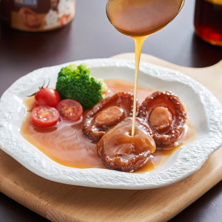 海文铭福建熬制半干鲍鱼罐头2只装160g加热即食鲍汁海鲜预制菜源头直发 【半干鲍罐头】两只装 160g