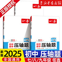 2025新版一本初中数学七年级八九年级中考数学压轴题