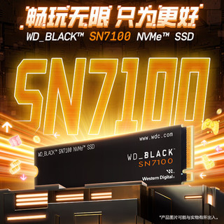 闪迪 SN7100 PCIe4.0 2TB M.2固态硬盘