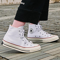 CONVERSE 匡威 Chuck Taylor All Star 1970s 运动帆布鞋 162056C 白色 42.5