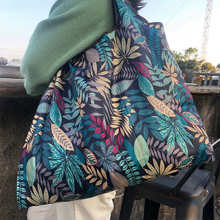 加厚买菜包兜环保超市购物袋可折叠便携大容量手提布袋子外出防水