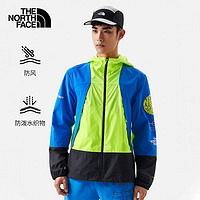 THE NORTH FACE 北面 防风夹克男户外单层外套7ZXU 黄色/HRO L