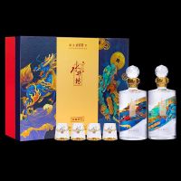 swellfun 水井坊 井台珍藏系列浓香型白酒 53度 500mL 2瓶 礼盒装