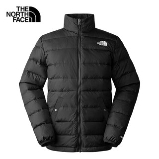 The North Face北面冲锋衣男户外保暖羽绒内胆三合一冲锋外套8DMJ 黑色/JK3 M
