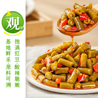 吉香居 脆口豇豆 350g 玻璃瓶装 下饭菜