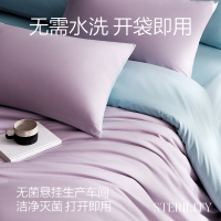 YANXUAN 网易严选 四件套床上用品全棉纯棉新款床单被套水洗棉 1.5m床四件套