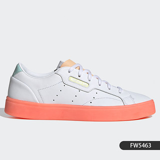 adidas 阿迪达斯 正品 三叶草新款女子时尚运动休闲板鞋 FW3461