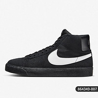 NIKE 耐克 官方正品 Blazer Zoom 男女运动耐磨中帮板鞋864349-007