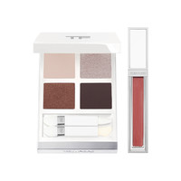 汤姆福特 TOM FORD 雪映流光彩妆组合（四色眼影01 BLACK DIAMOND （碎钻盘）-7g+唇蜜18 PINNACLE（极光）-5.5ml）