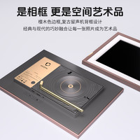 艾卓帕 阿卓帕10.1英寸电子相册高清 智能数码云相框 显示器触摸屏播放器照片视频摆台壁挂结婚纪念父母亲