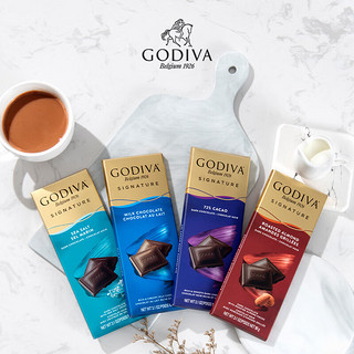 GODIVA 歌帝梵 50%可可海盐黑巧克力90g