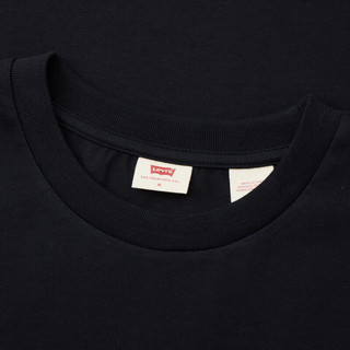 Levi's李维斯女士简约百搭休闲短袖T恤 黑色 A9269-0000 S