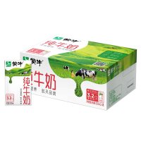 MENGNIU 蒙牛 纯牛奶 全脂乳早餐 250ml×18包