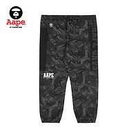 Aape 旗舰店男装春夏简约印花迷彩刺绣贴束脚长裤6830XAI