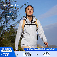 Columbia【文淇同款】哥伦比亚户外女子防水冲锋衣防风旅行连帽外套XR3937 043 XR5387 S(155/80A)