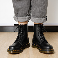 Dr.Martens Dr．Martens英伦风圆头马丁靴女复古舒适百搭工装靴