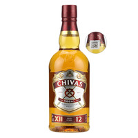 芝华士(Chivas Regal)调和型苏格兰威士忌 经典风味洋酒行货 芝华士12年无盒700ml