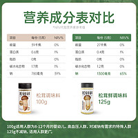 松鲜鲜 金标松茸鲜调味料125g*2瓶