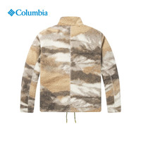 Columbia哥伦比亚户外24秋冬新品情侣男女拒水可双面穿抓绒衣棉外套AE5941