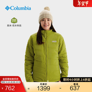 Columbia哥伦比亚户外24秋冬男女拒水可双面穿抓绒衣棉外套AE5941 390宽松版型 XS(165/88A)