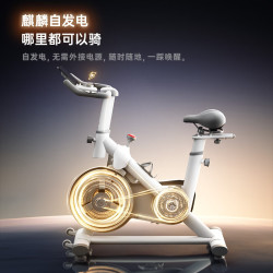 京东京造 动感单车家用自发电智能调阻运动器材自行车