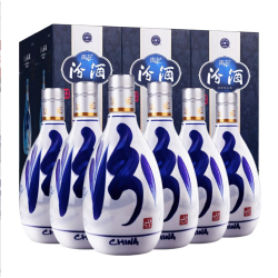 汾酒 青花20 清香型白酒 53度 500ml*6瓶