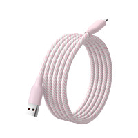 Xiaomi 小米 6A 磁吸快充数据线 1m  USB-A to USB-C 超凡灰粉