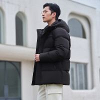 TANBOER 坦博尔 连帽羽绒服短款 胖东来同款！